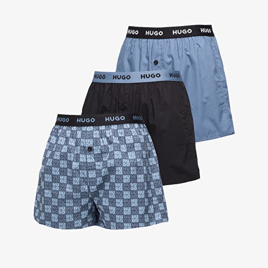 Trenírky Hugo Boss B-Woven Boxer 3-Pack Multicolor