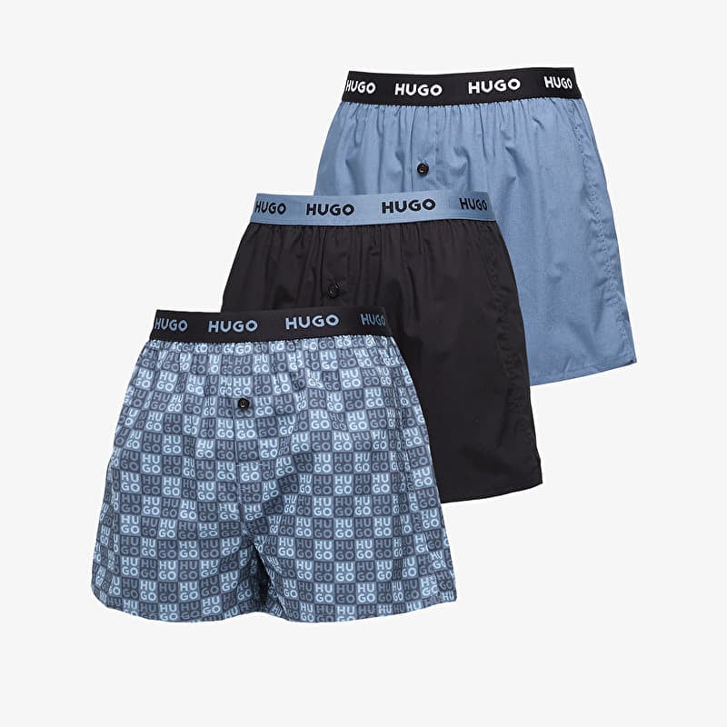 Hugo Boss B-Woven Boxer 3-Pack Multicolor
