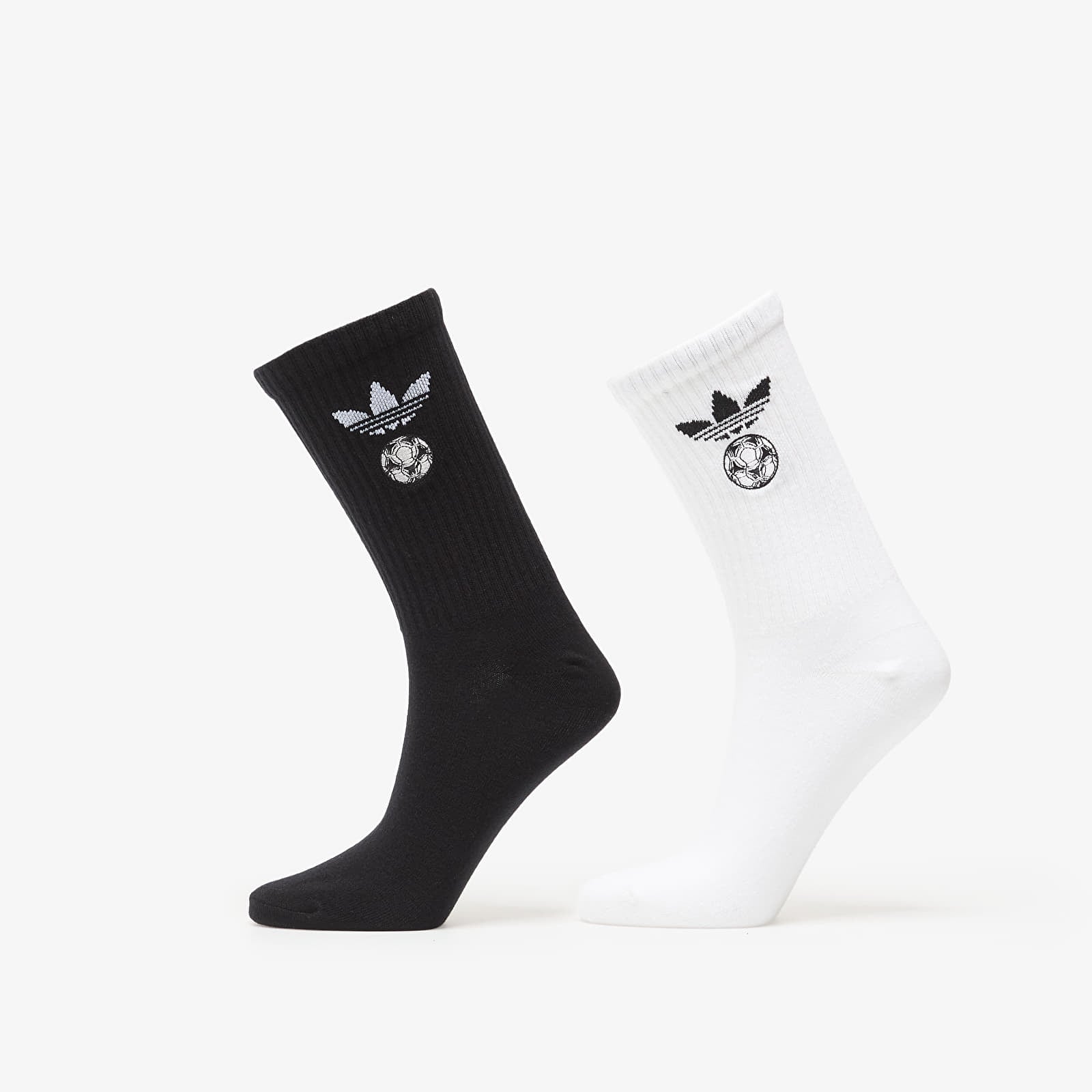 Мужские носки adidas Fball Cr S 2P White/ Black