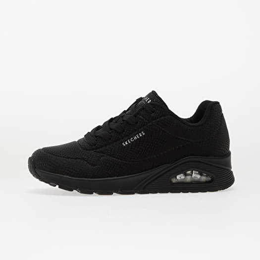 Skechers Uno - Shiny Scale Black