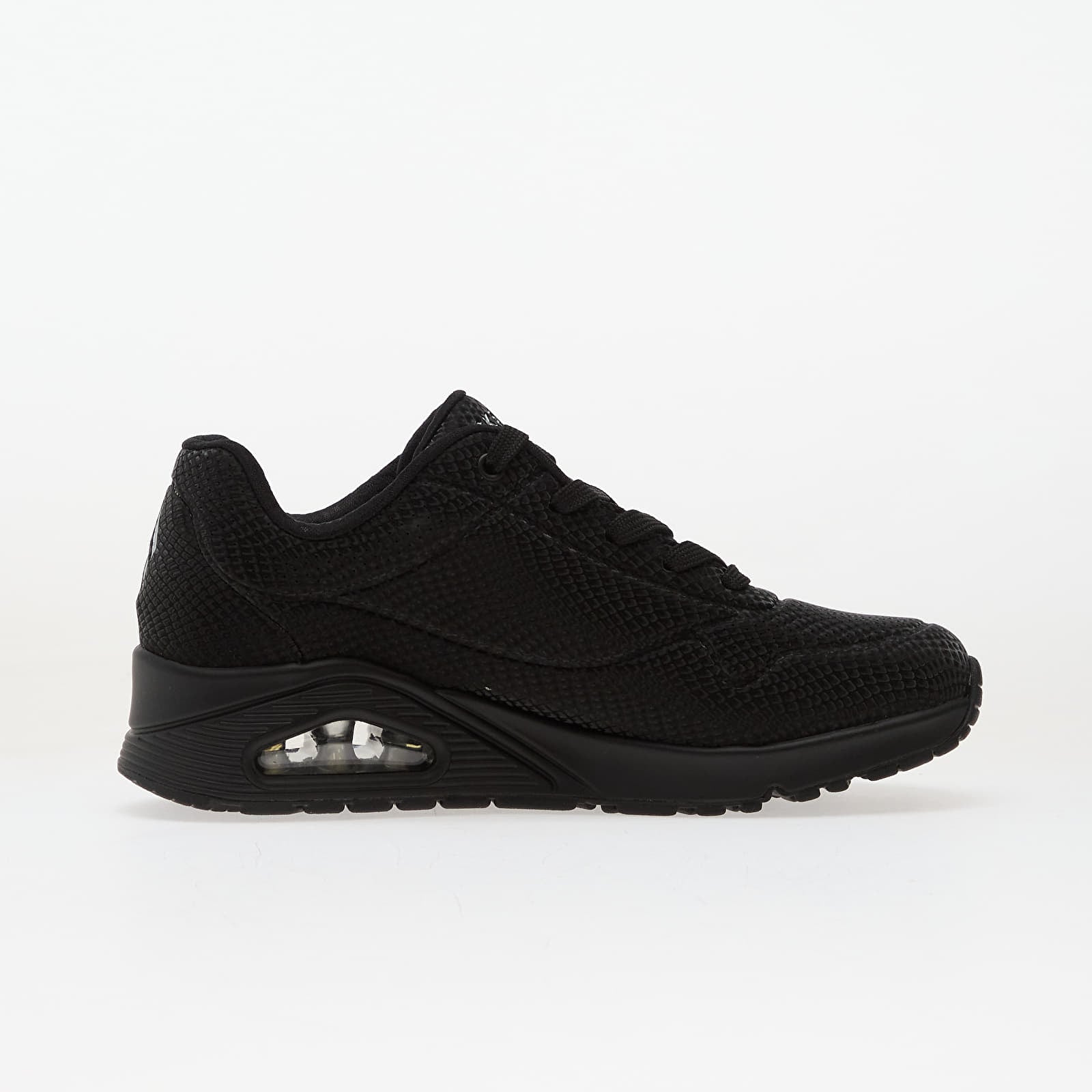 Scarpe donna Skechers Uno - Shiny Scale Black