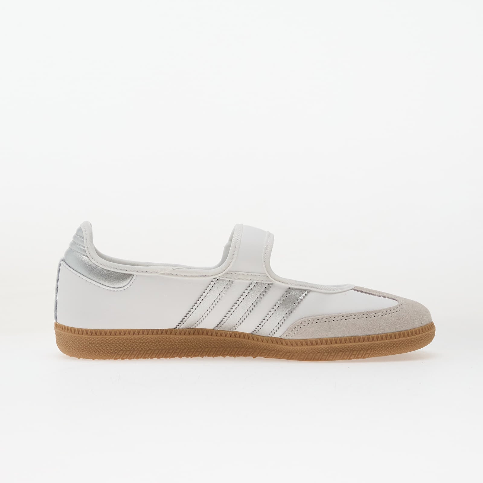 Sneakers und Schuhe für Frauen adidas Samba Jane W Ftw White/ Silver Metallic/ Gum4