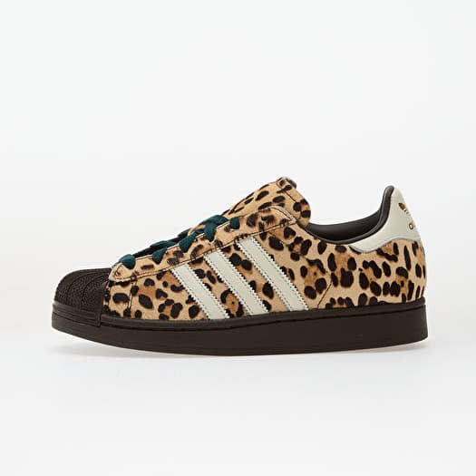 adidas Superstar II W Dark Brown/ Ivory/ Gold Metallic
