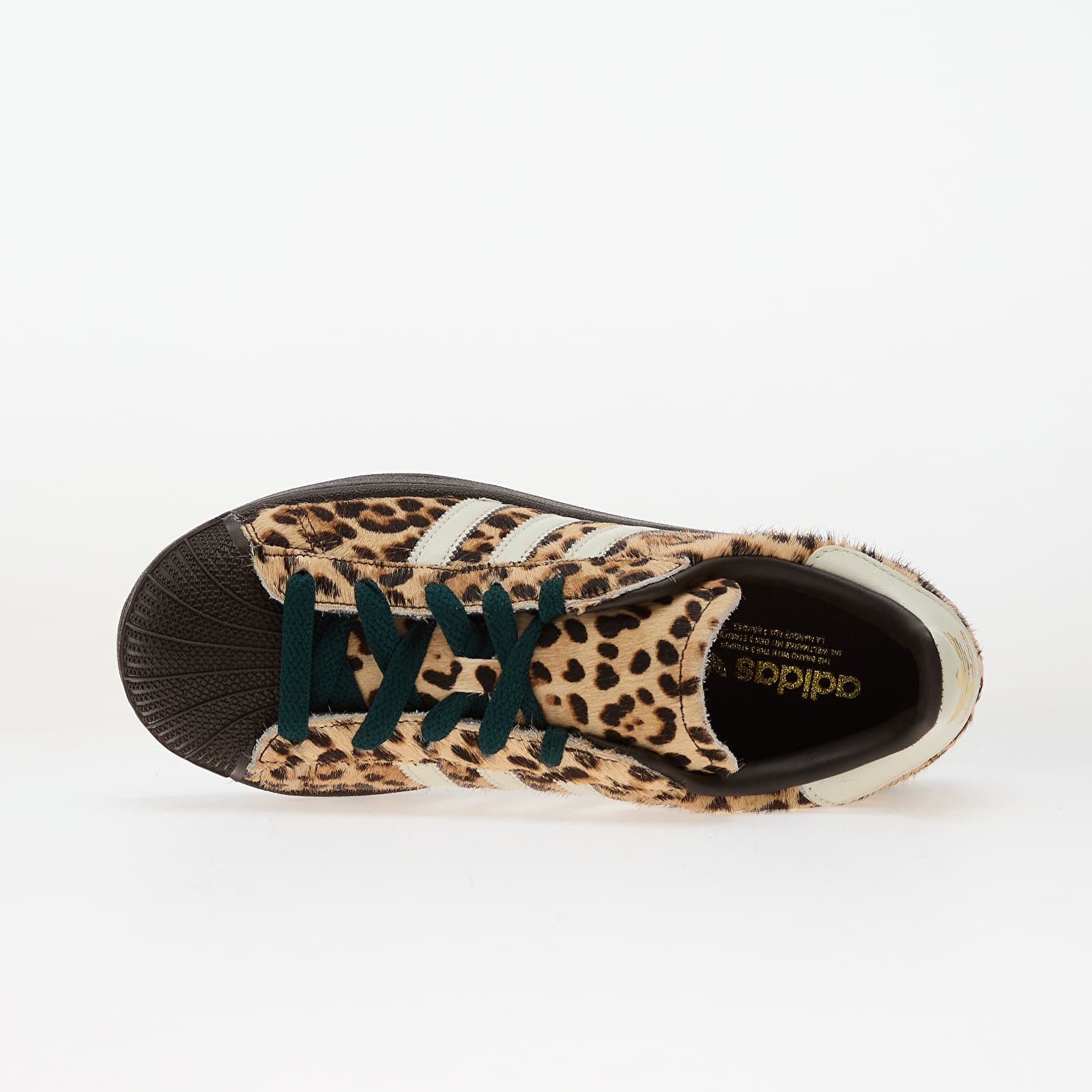 Női cipők adidas Superstar II W Dark Brown/ Ivory/ Gold Metallic