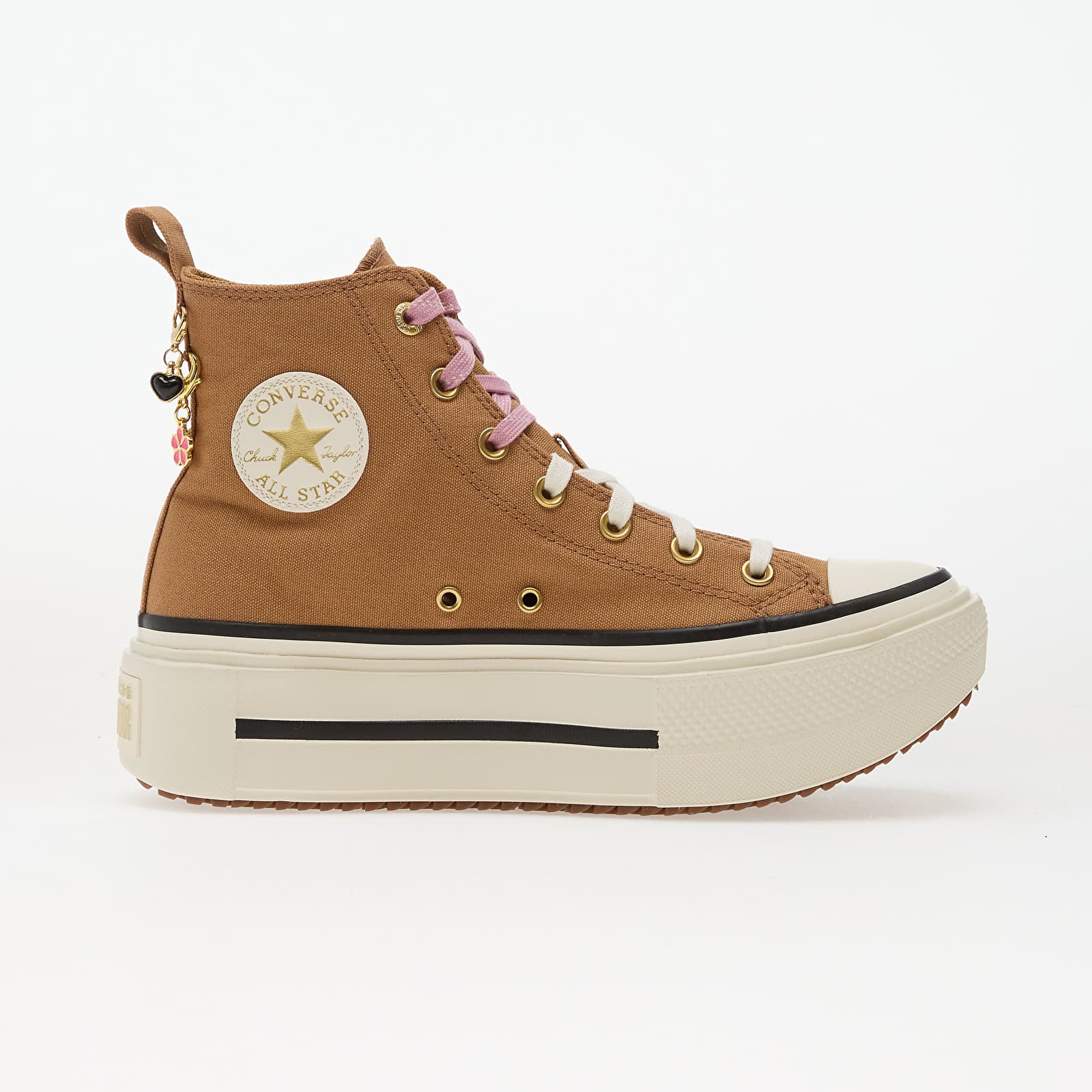 Men's sneakers and shoes Converse Chuck Taylor All Star Double Stack Beige