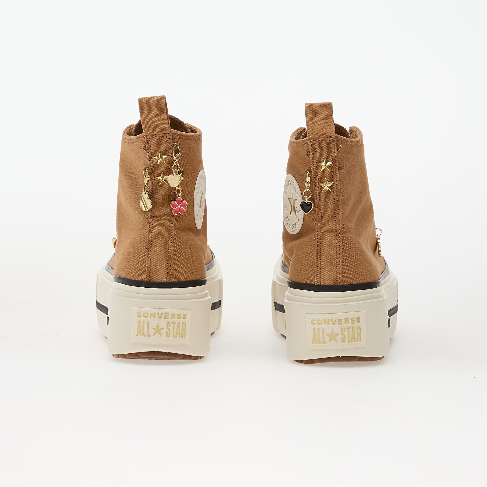 Men's sneakers and shoes Converse Chuck Taylor All Star Double Stack Beige