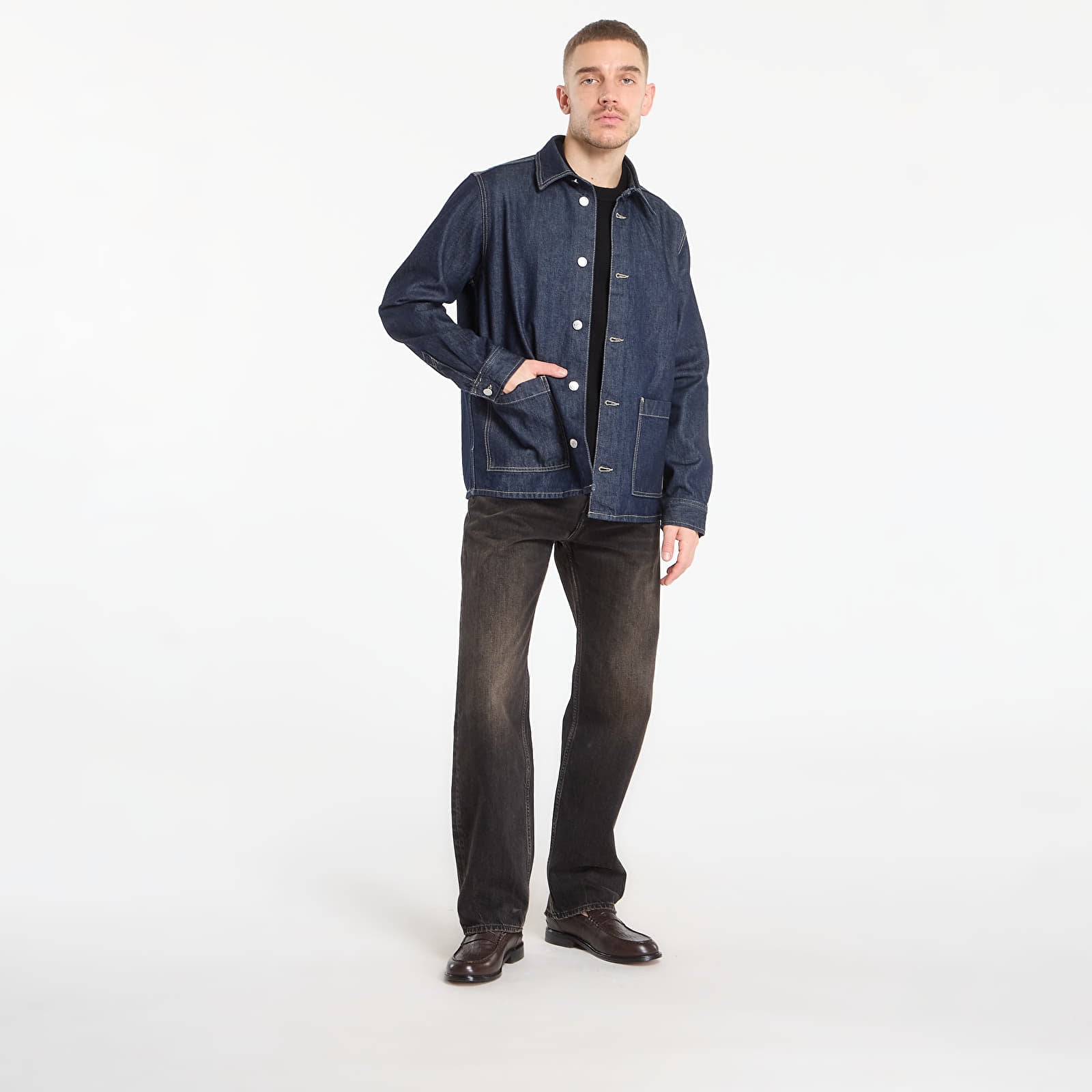 Giacche Samsøe Samsøe Sahenry Jacket Dark Lake