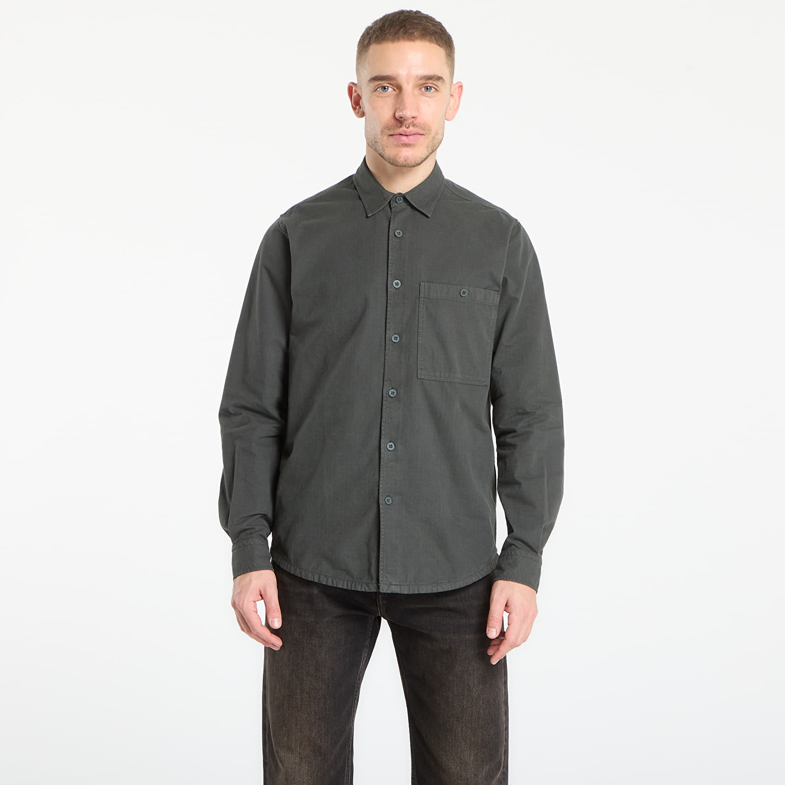 Hemden Samsøe Samsøe Saryan B Shirt Dark Evergreen