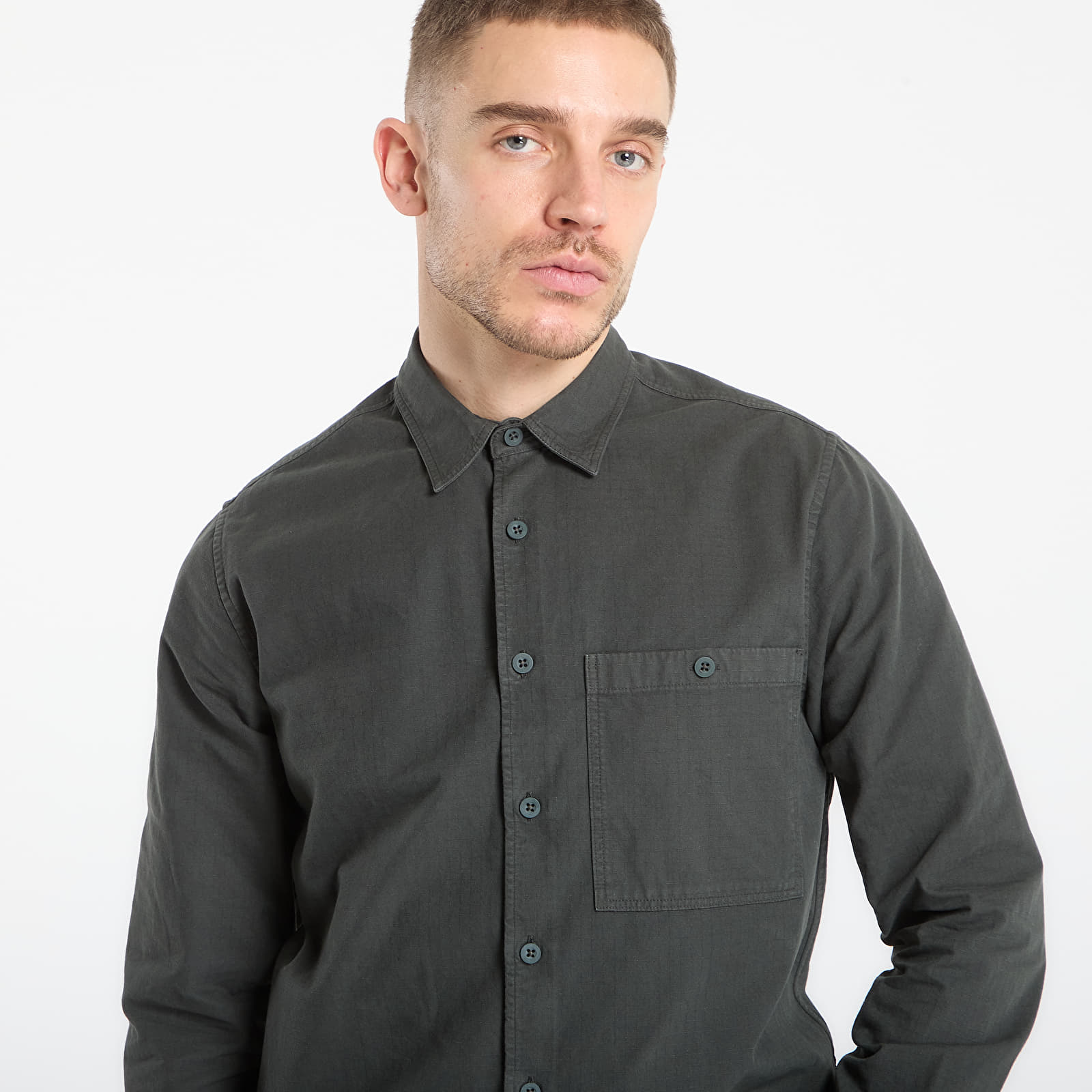 Hemden Samsøe Samsøe Saryan B Shirt Dark Evergreen