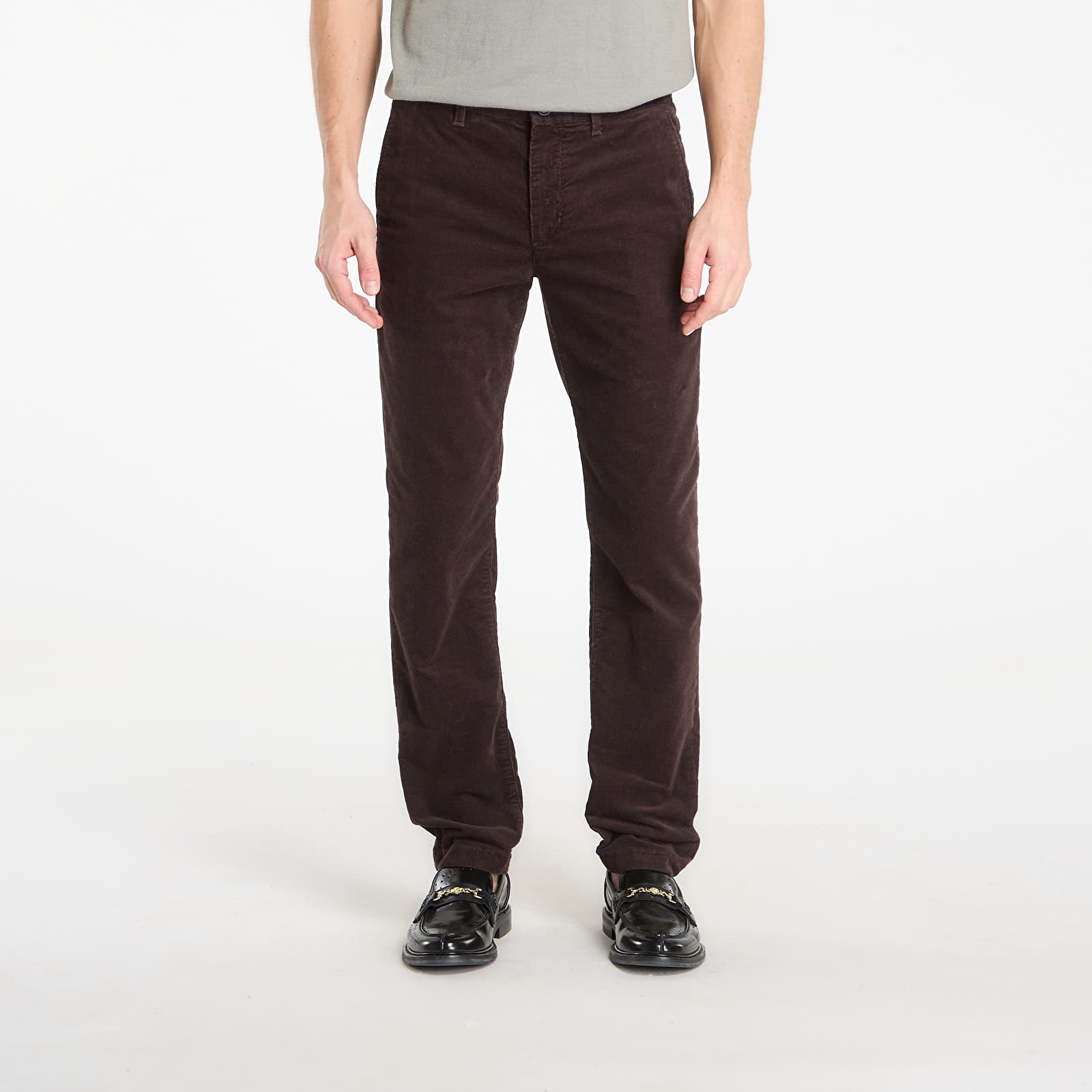 Hosen Tommy Hilfiger Denton Pd Corduroy Pants Dark Brown Cord