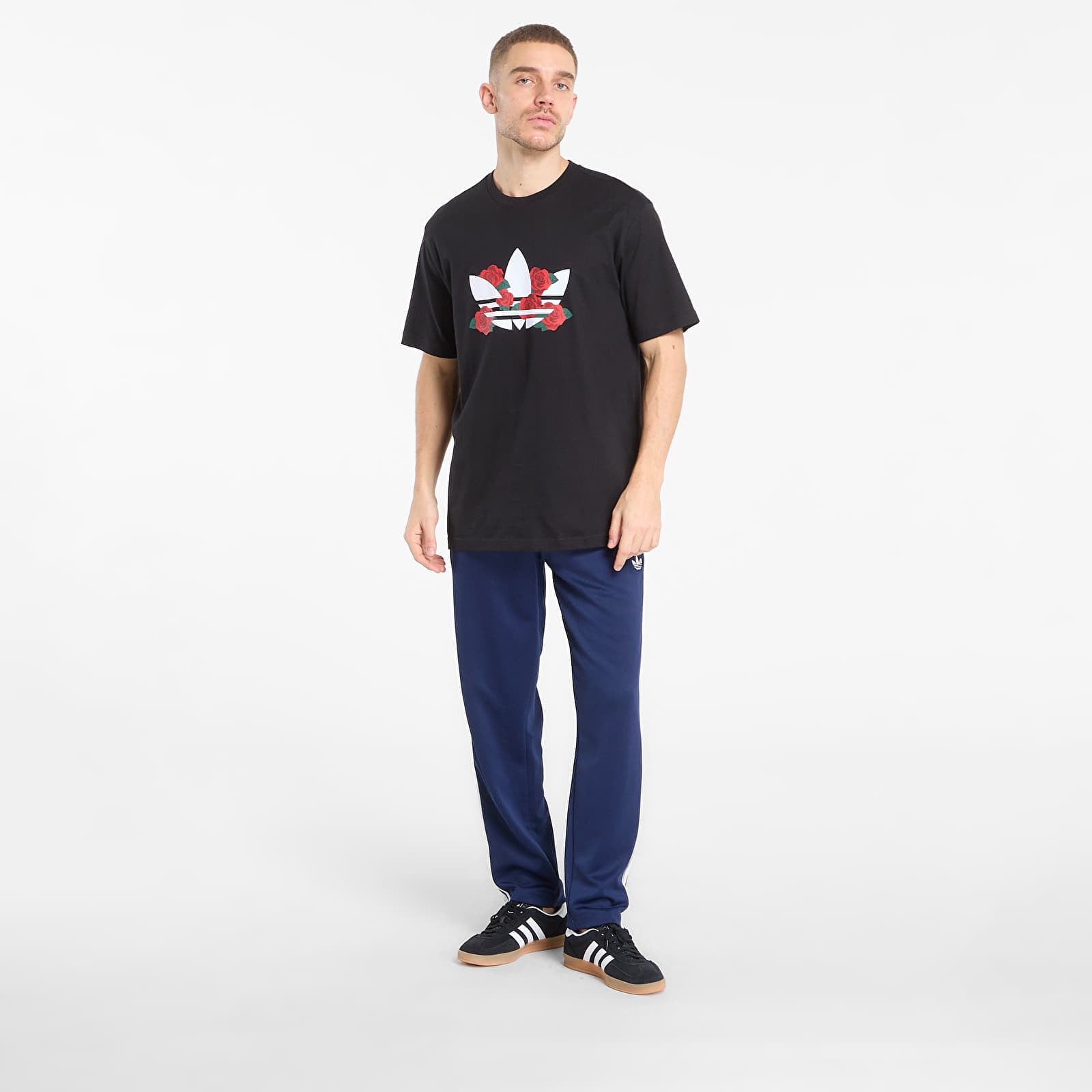 Trenerke adidas Regular Track Joggers Night Indigo/ Earth Strata