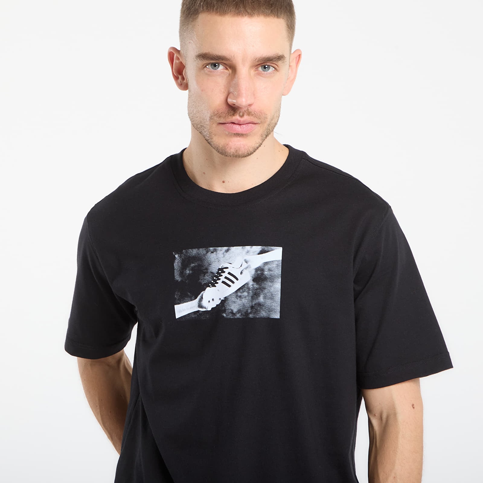 Мужские футболки adidas Franchise T-Shirt Black