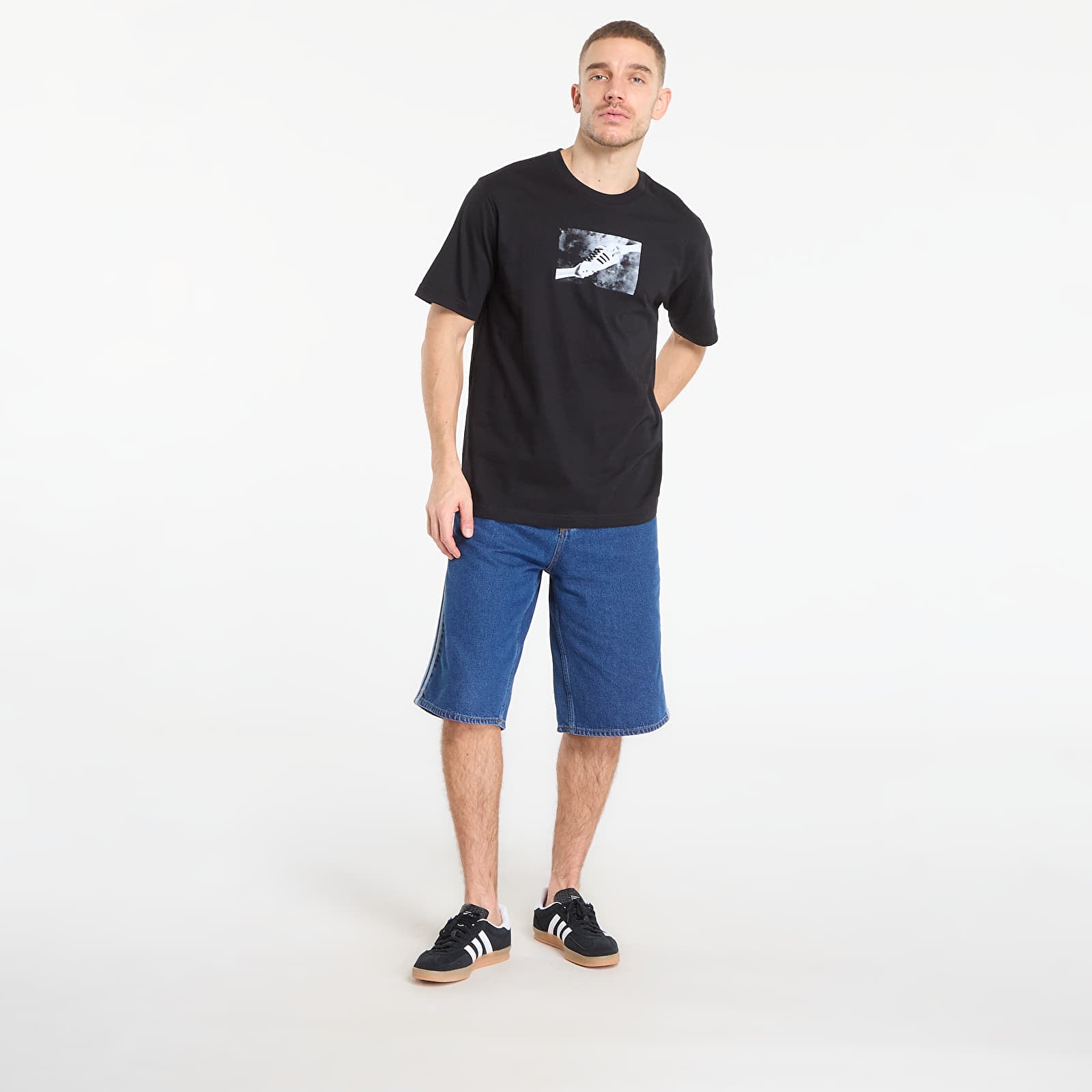 Мужские футболки adidas Franchise T-Shirt Black