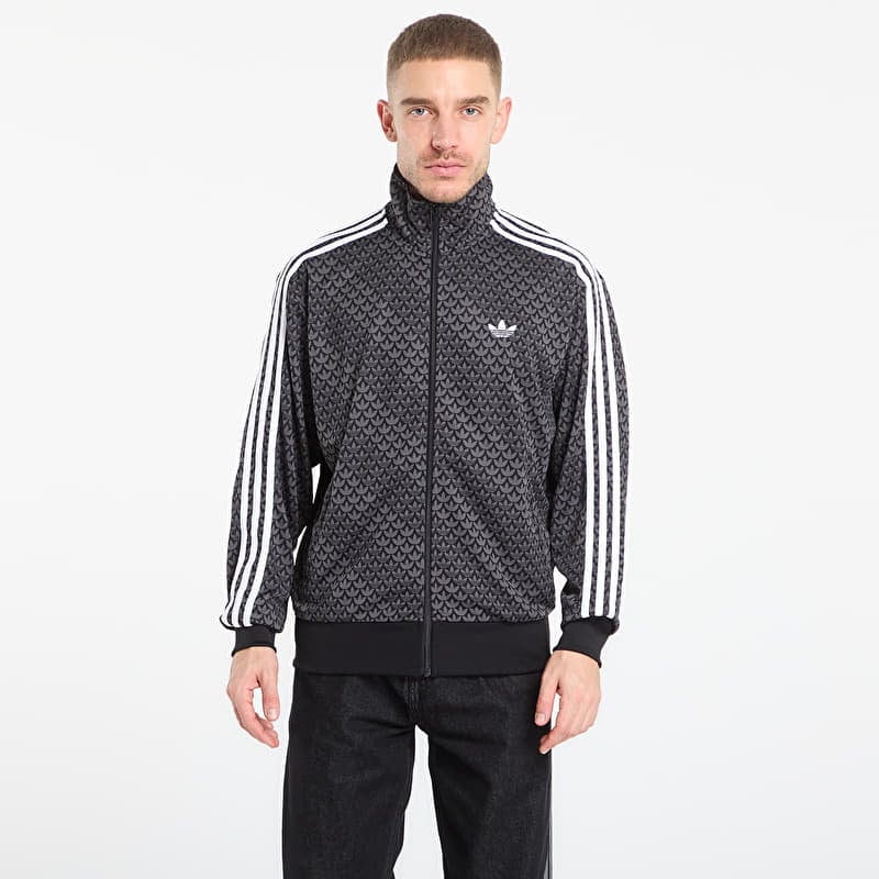 Verryttelypaita adidas Firebird Loose Monogram Track Top Black
