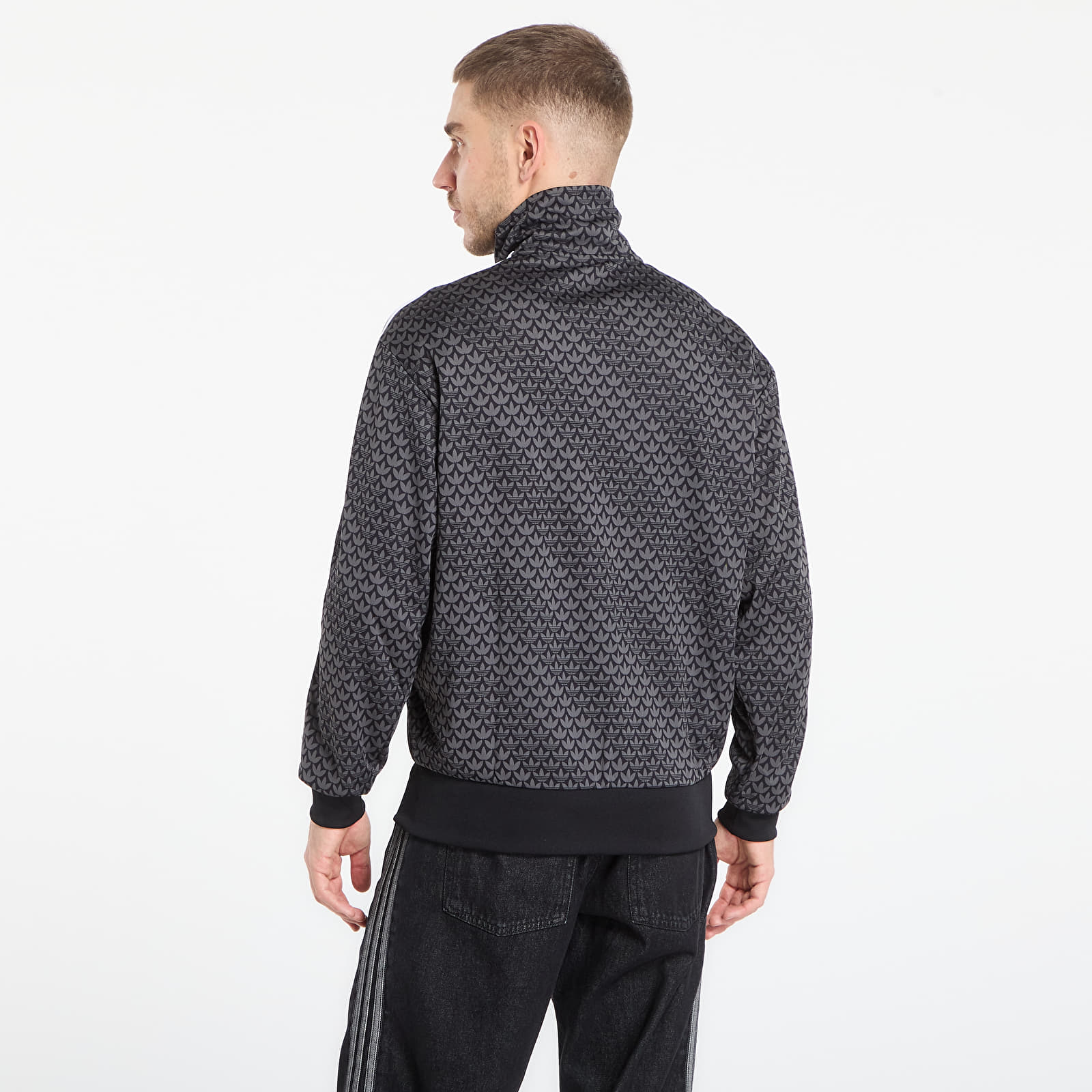 Men's sweatshirts adidas Firebird Track Top Black