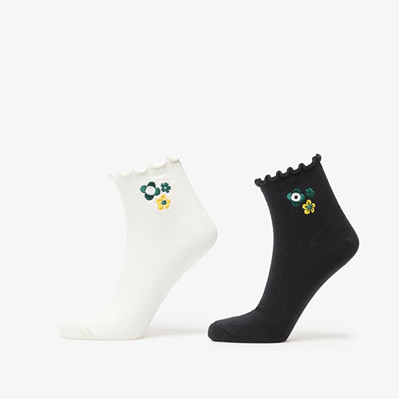 adidas X Liberty London Ruff Socks 2 Pairs Off White/ Black