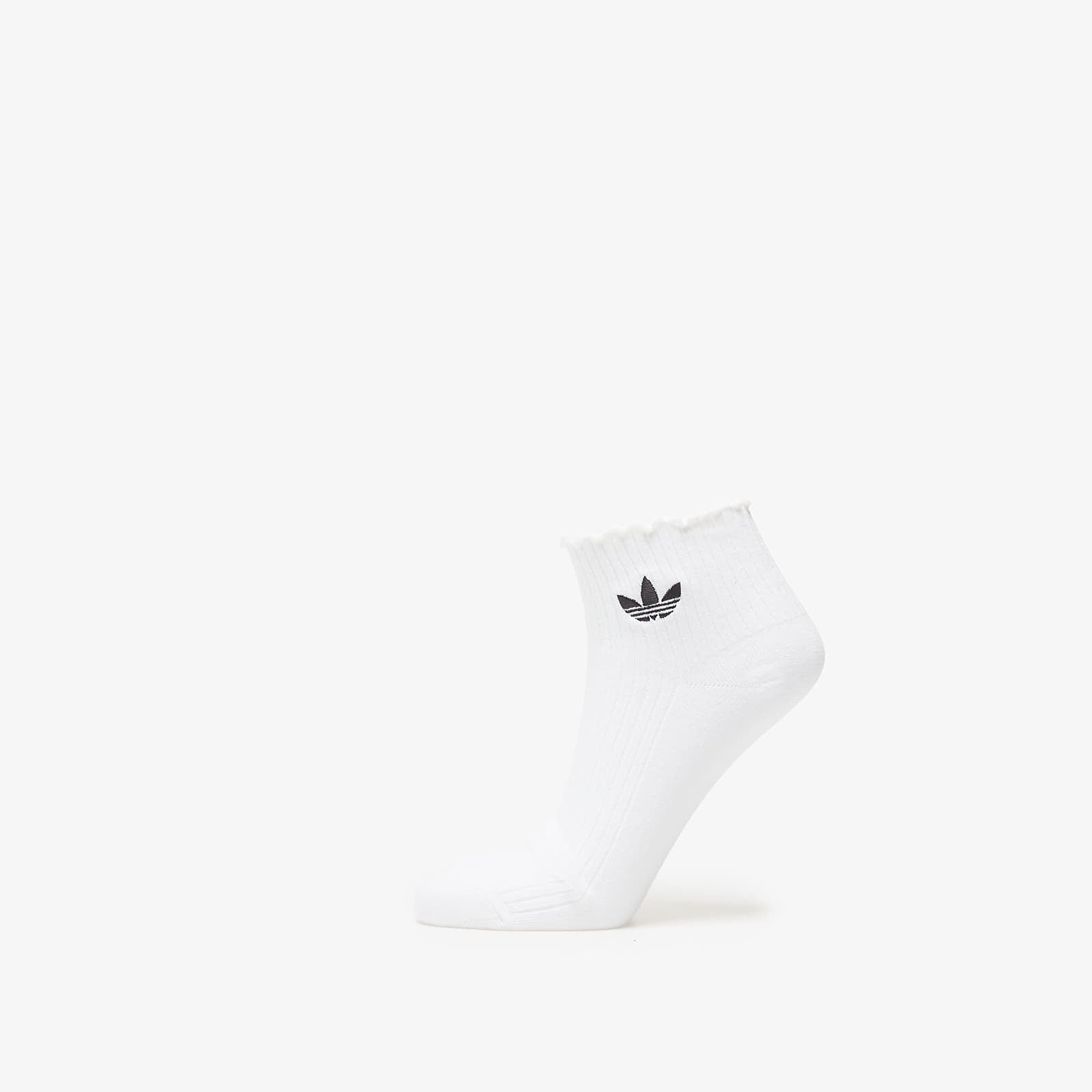 Zoknik adidas Ruffle 1/4 S 2P White/ Black