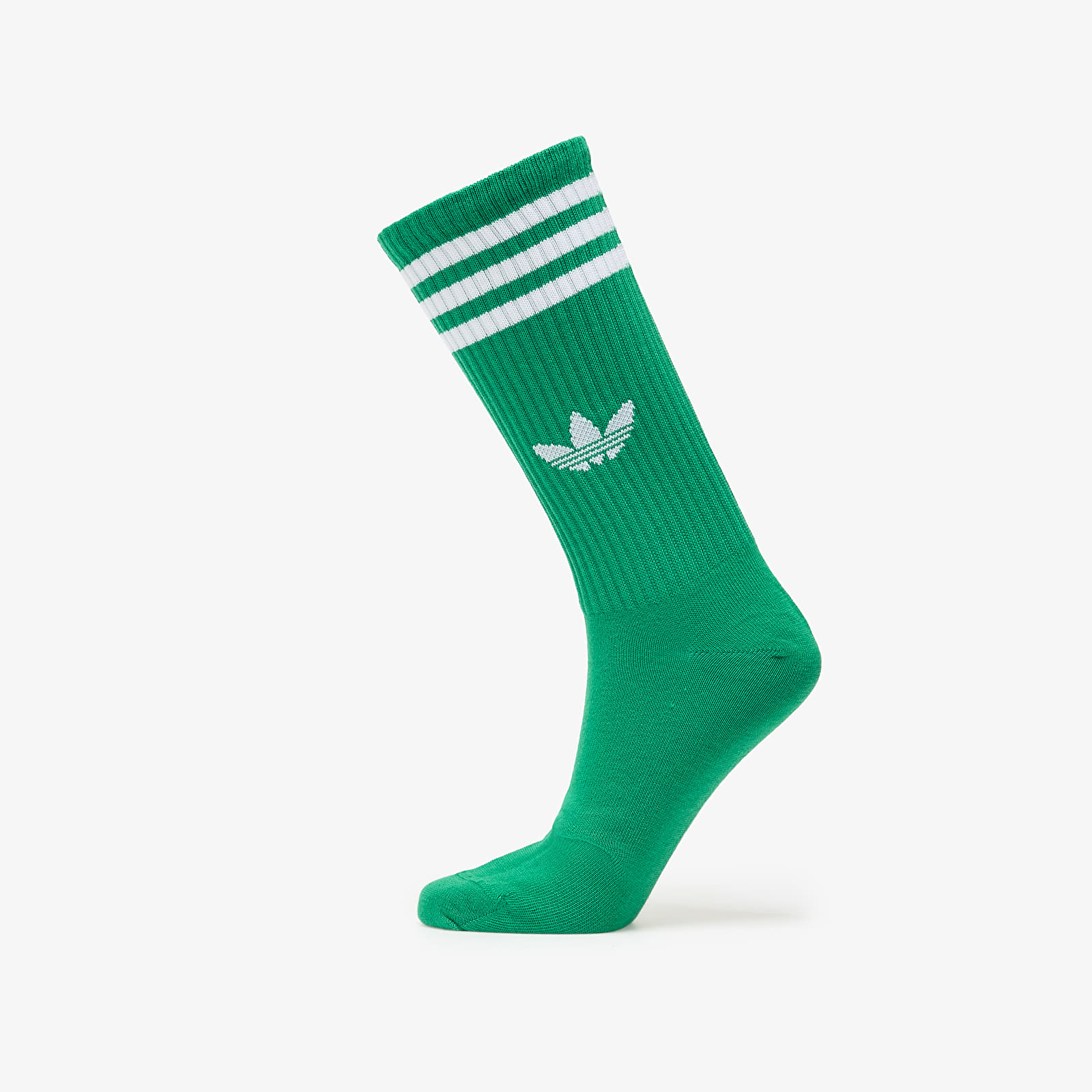 Muške čarape adidas 3S High Crew Socks 3-Pack Blue/ Better Scarlet/ Green