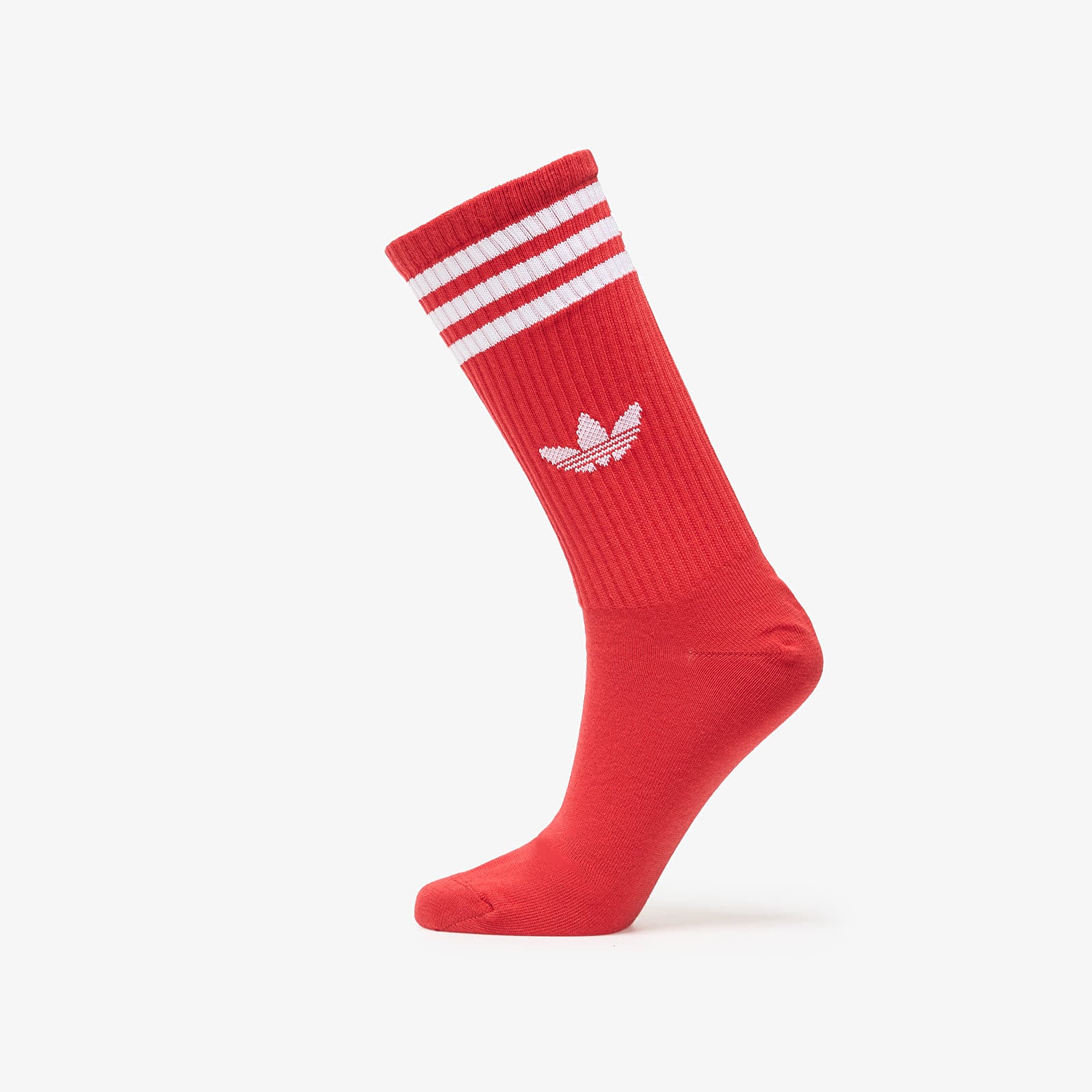 Muške čarape adidas 3S High Crew Socks 3-Pack Blue/ Better Scarlet/ Green