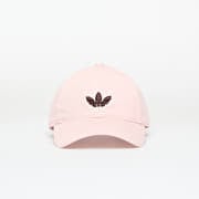 adidas Adicolor Classic Trefoil Baseball Cap Sandy Pink/ Cream White