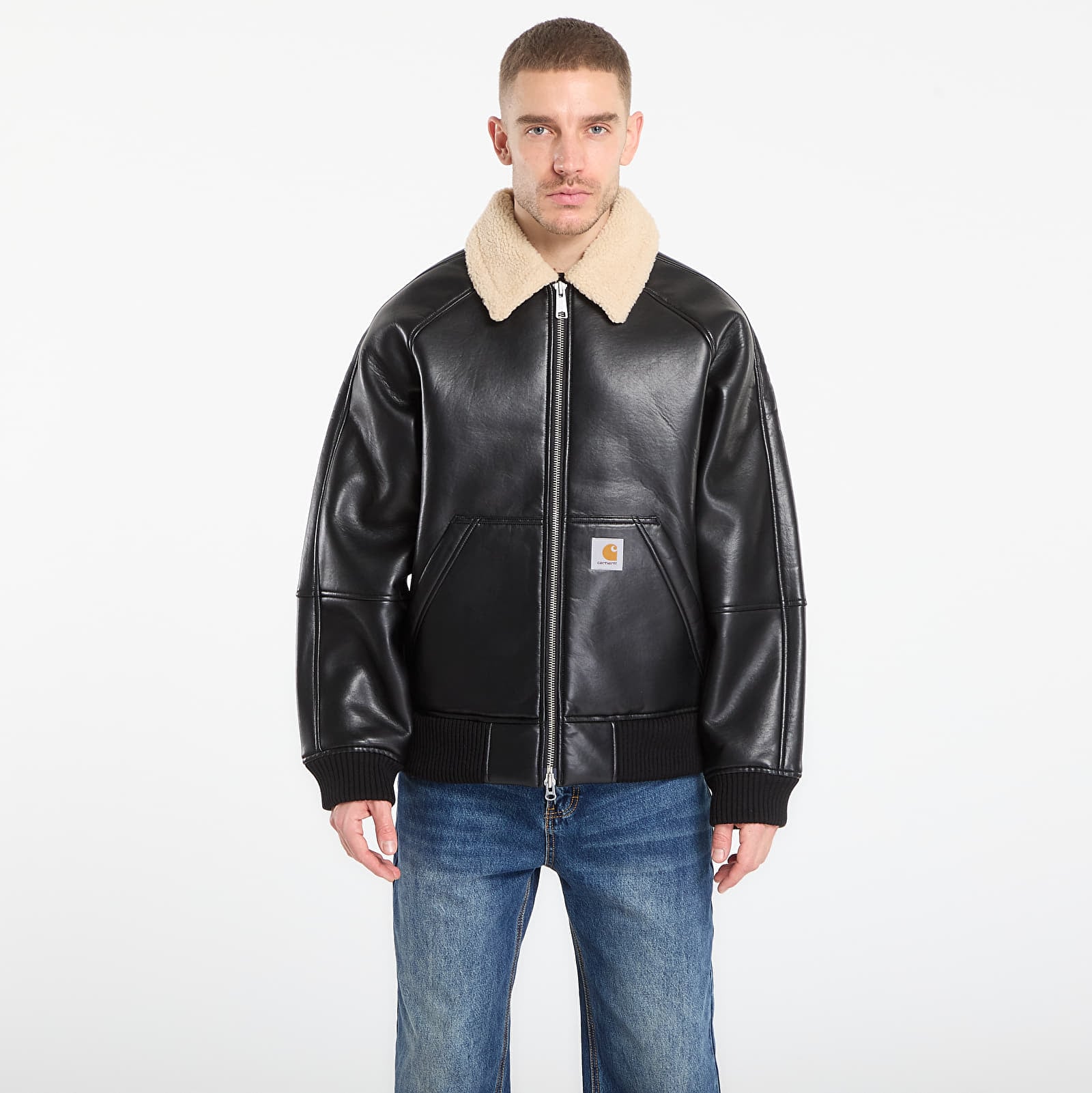Jakas Carhartt WIP Shepton Jacket UNISEX Black/ Natural