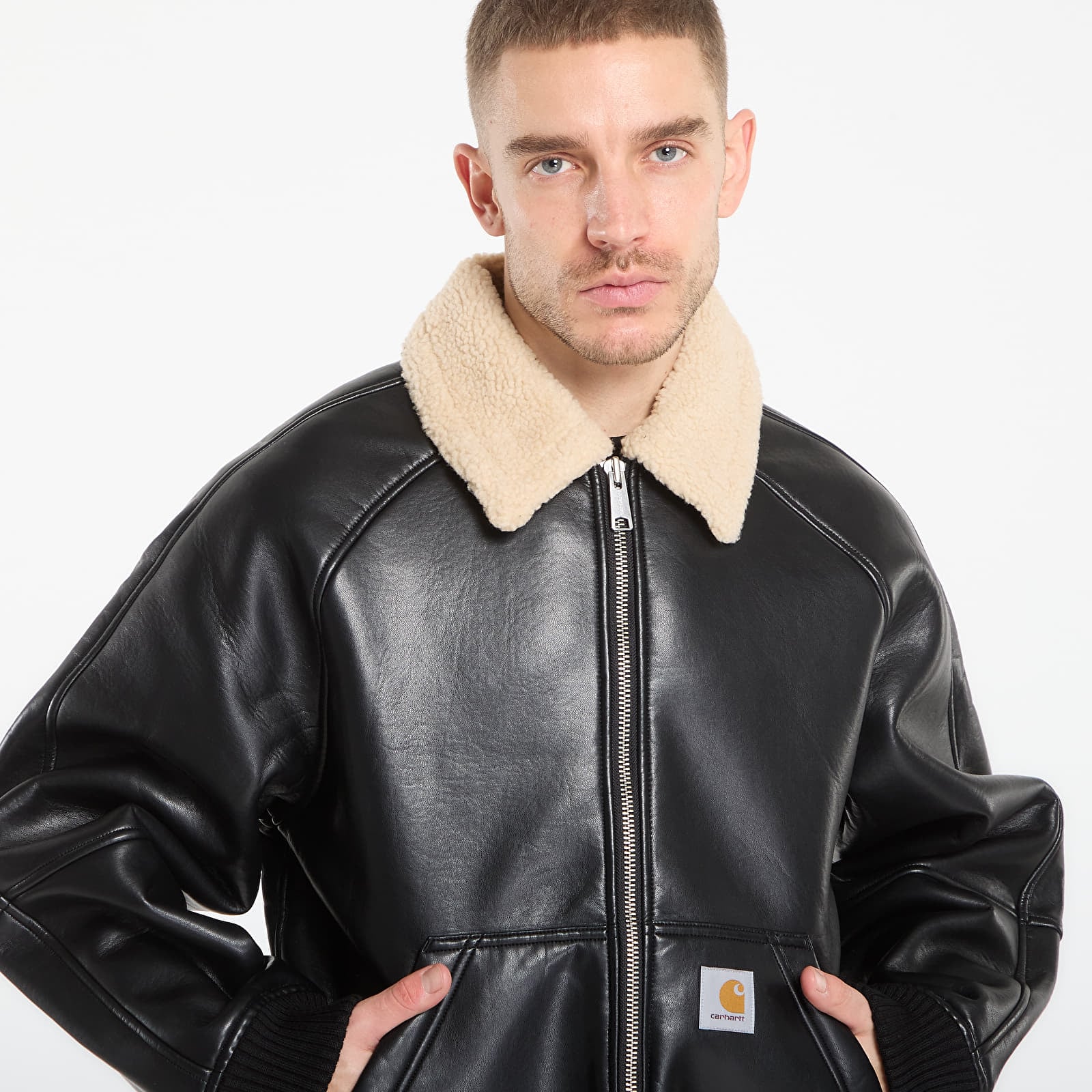 Jakas Carhartt WIP Shepton Jacket UNISEX Black/ Natural