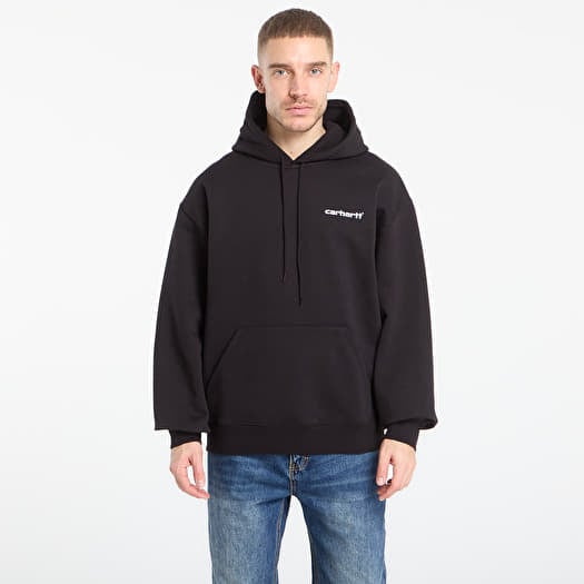 Sweatshirt Carhartt WIP Hooded Caps Sweat UNISEX Black