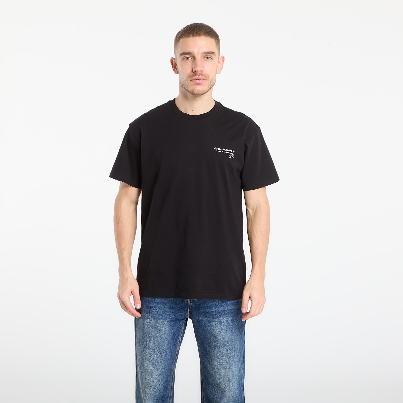 Tricou Carhartt WIP S/S Garble T-Shirt UNISEX Black M