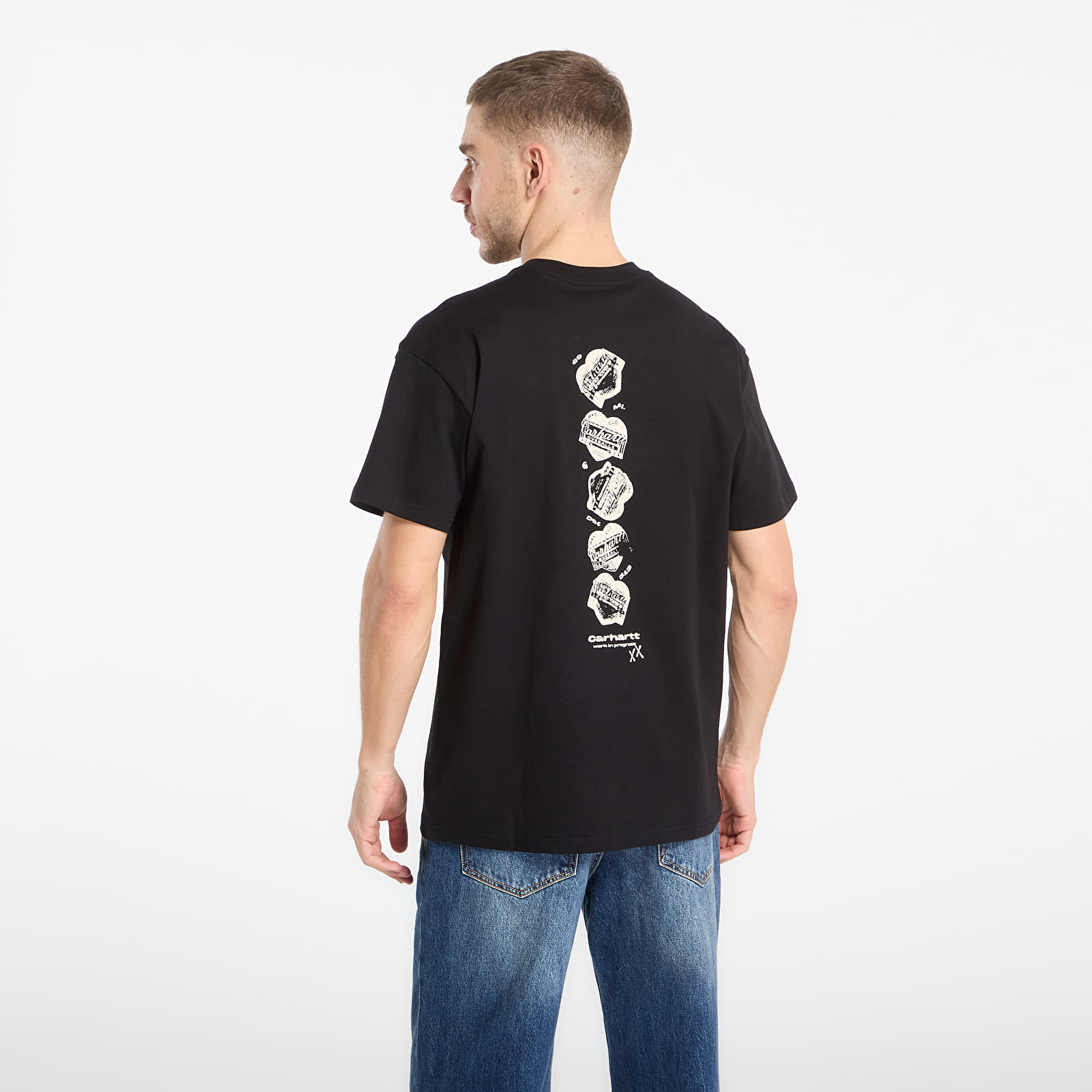 Vīriešu T-krekli Carhartt WIP S/S Garble T-Shirt UNISEX Black