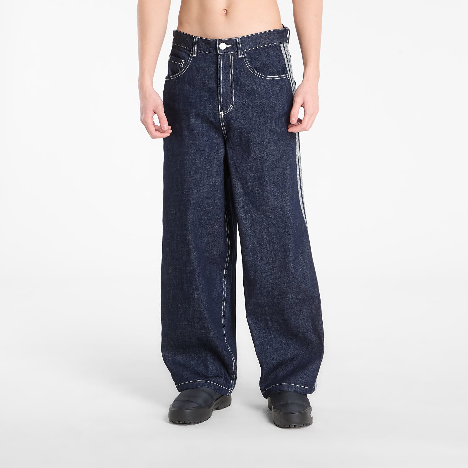 Jeans for menn adidas Denim Jeans Night Navy