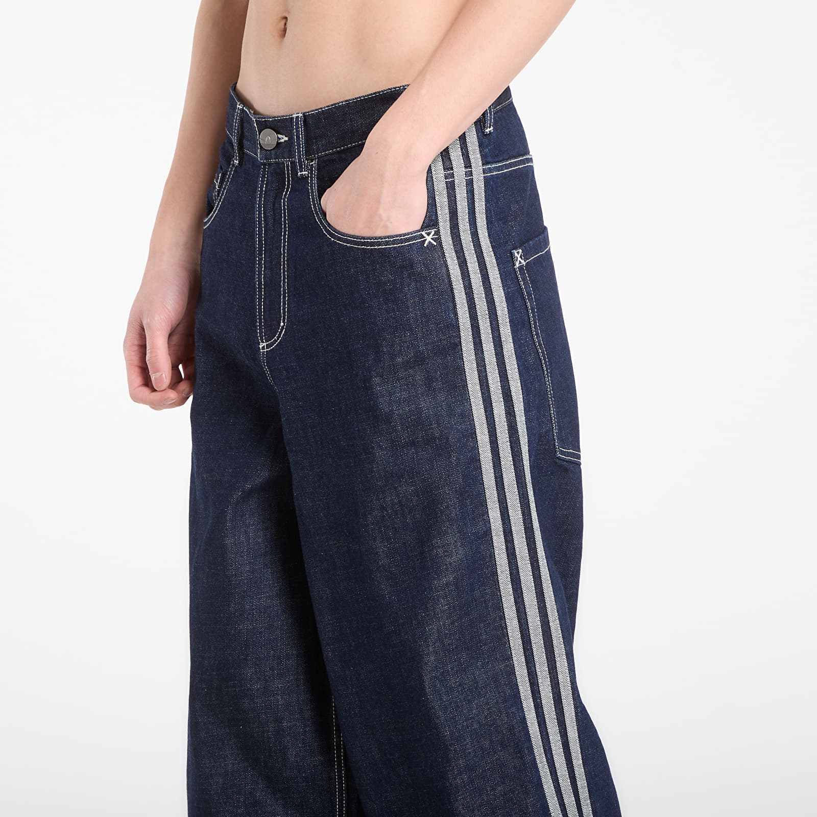 Jeans for menn adidas Denim Jeans Night Navy