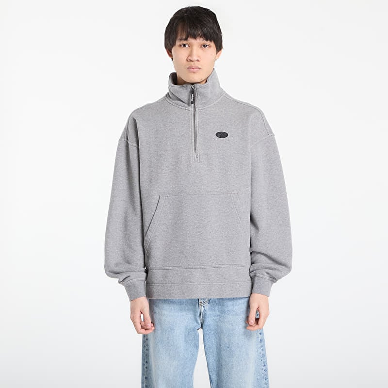 Світшот adidas 90S Alternative Sport Half Zip Graphic Fleece Sweatshirt Core Heather