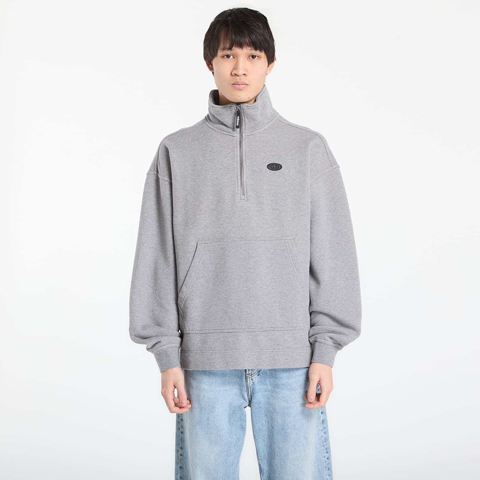 Чоловічі худі adidas Graphic Sweat Core Heather