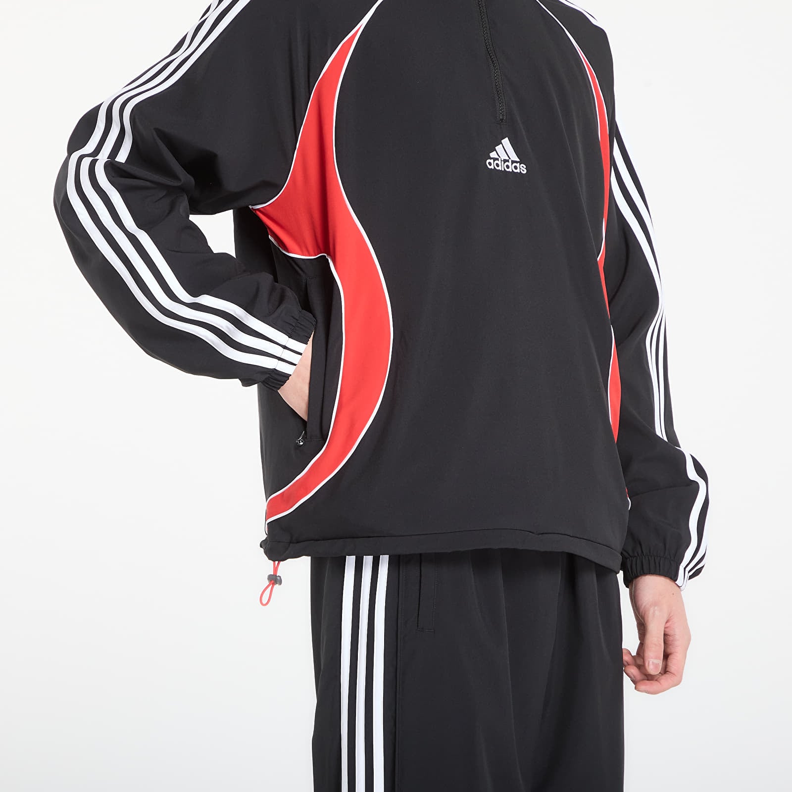 Толстовки та реглани adidas Teamgeist Hz Black/ Better Scarlet