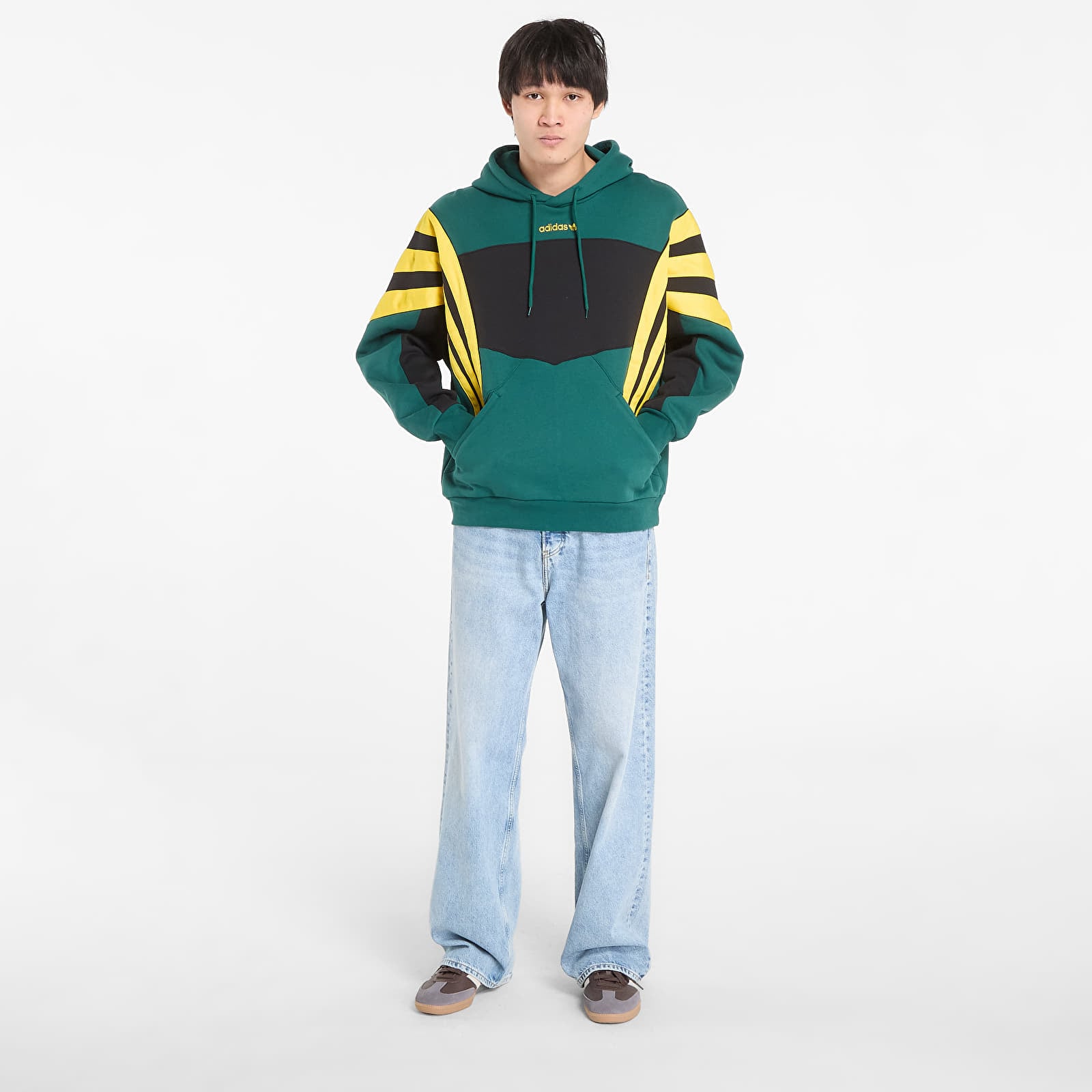 Чоловічі худі adidas Santiago Hd Collegiate Green