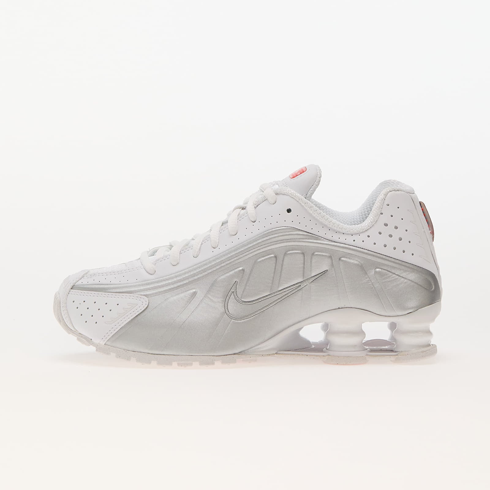 Sneakers Nike W Shox R4 White/ White-Metallic Silver-Max Orange EUR 44.5