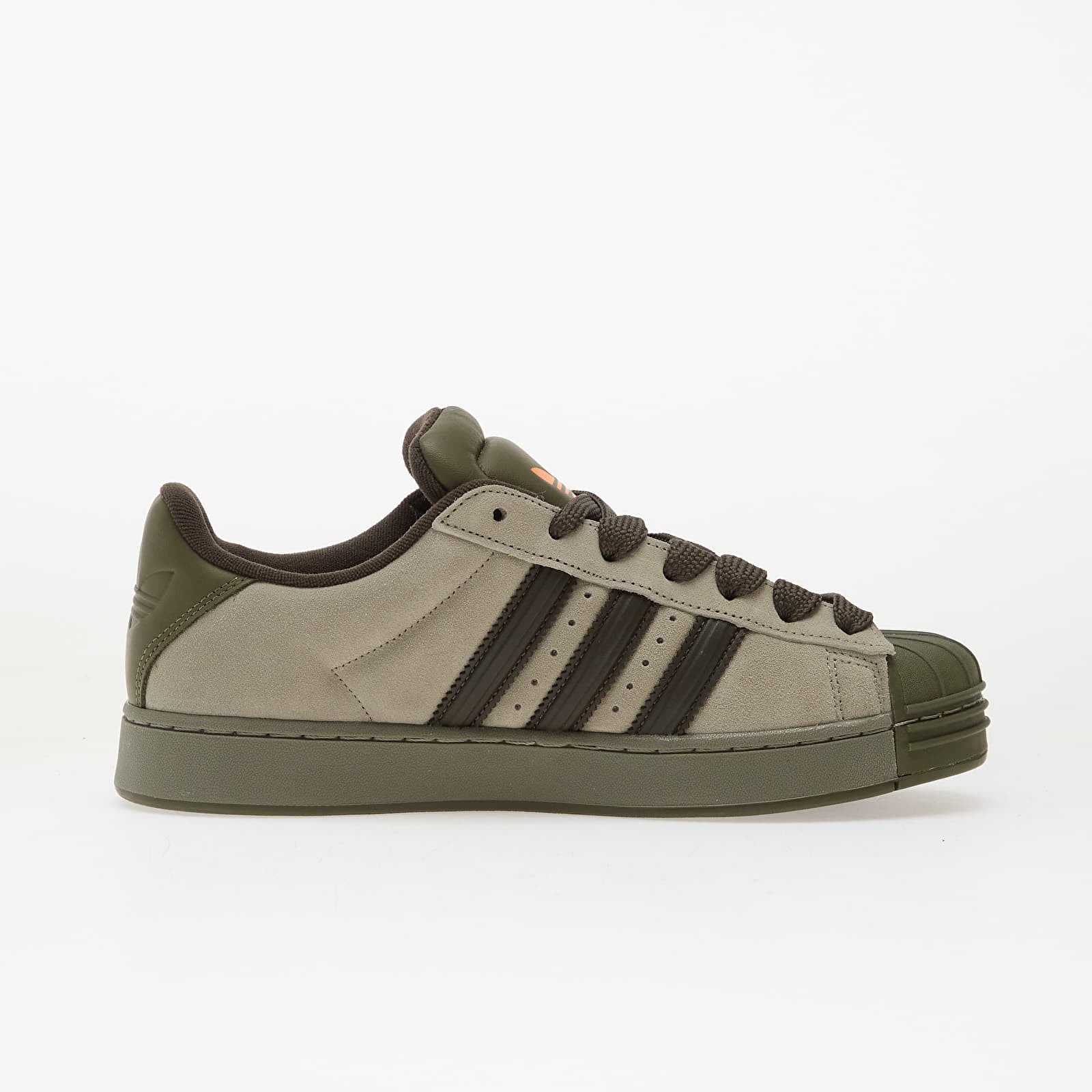 Men's sneakers and shoes adidas Superstar St Silver Pebble/ Shale Olive/ Olive Strata