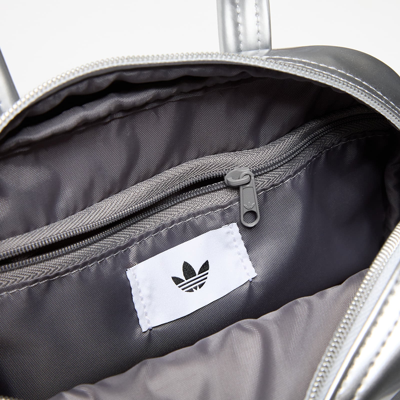 Men's Shoulder Bags adidas Adicolor Mini Bowlig Bag Silver Metallic