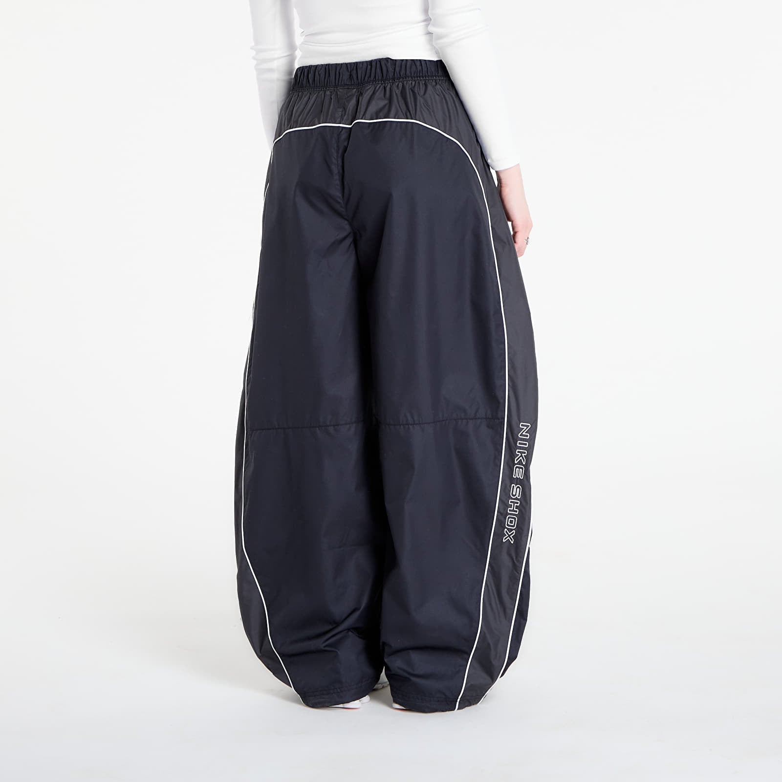 Naiste püksid Nike Sportswear Shox Women's Woven Pants Black/ Anthracite/ White