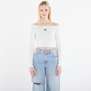 adidas Ess Rib Ls White