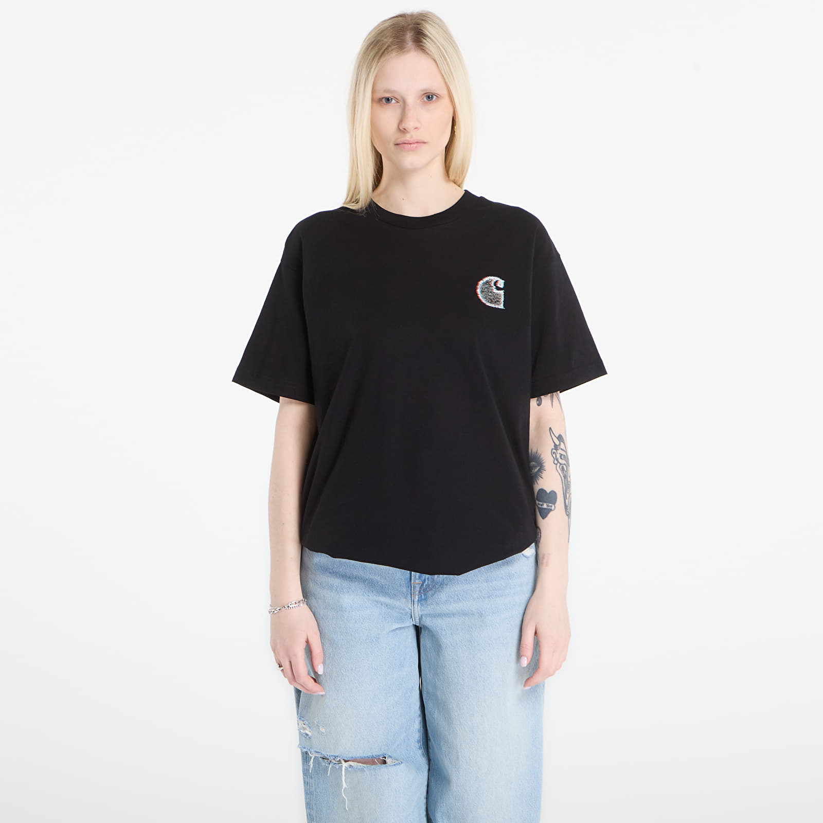Vīriešu T-krekli Carhartt WIP S/S Mind Your Head T-Shirt UNISEX Black