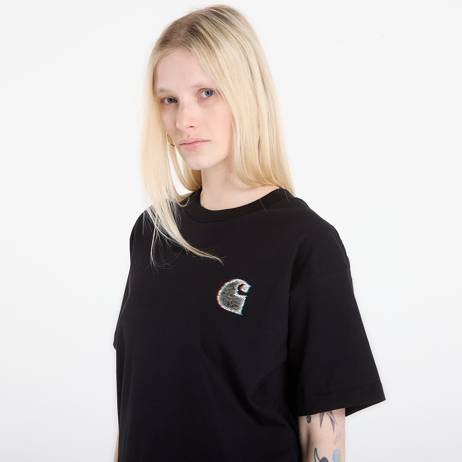 Vīriešu T-krekli Carhartt WIP S/S Mind Your Head T-Shirt UNISEX Black