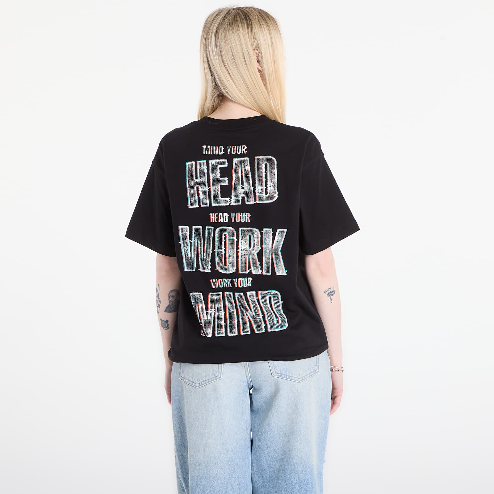 Vīriešu T-krekli Carhartt WIP S/S Mind Your Head T-Shirt UNISEX Black