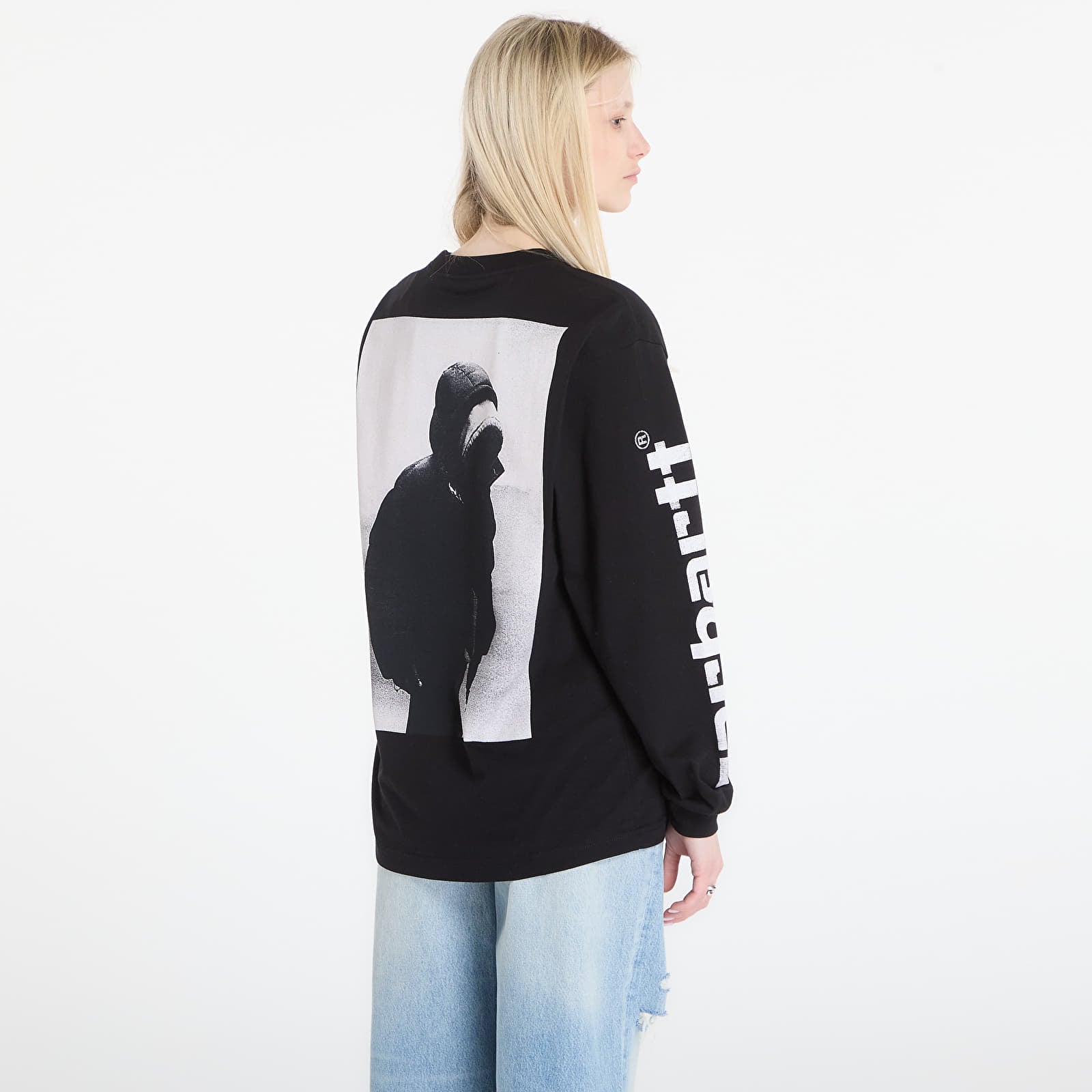 T-shirts Carhartt WIP L/S Archive Script T-Shirt UNISEX Black