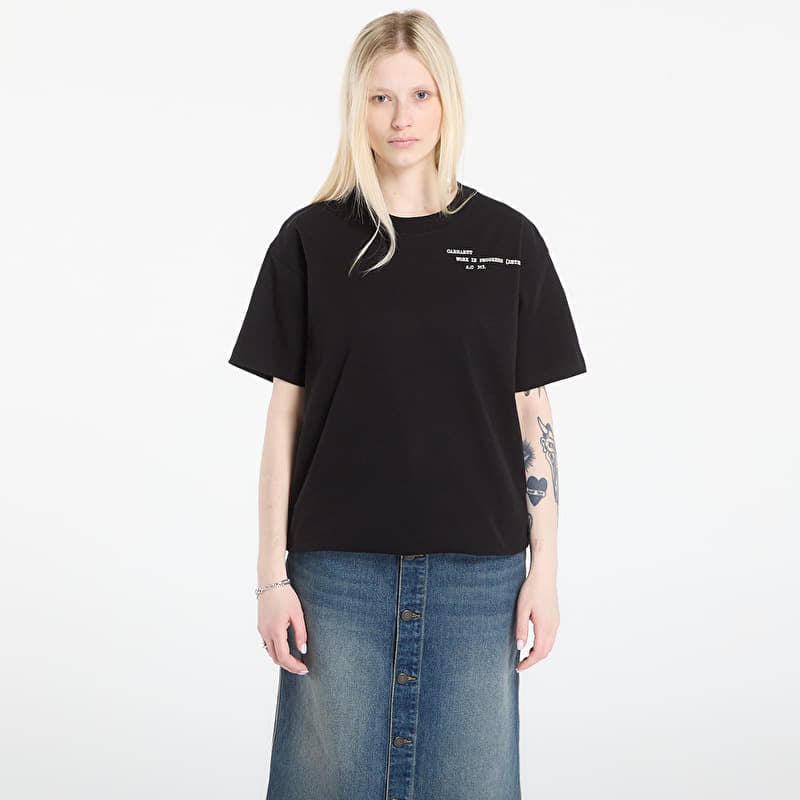 T-shirt Carhartt WIP S/S Punched T-Shirt UNISEX Black