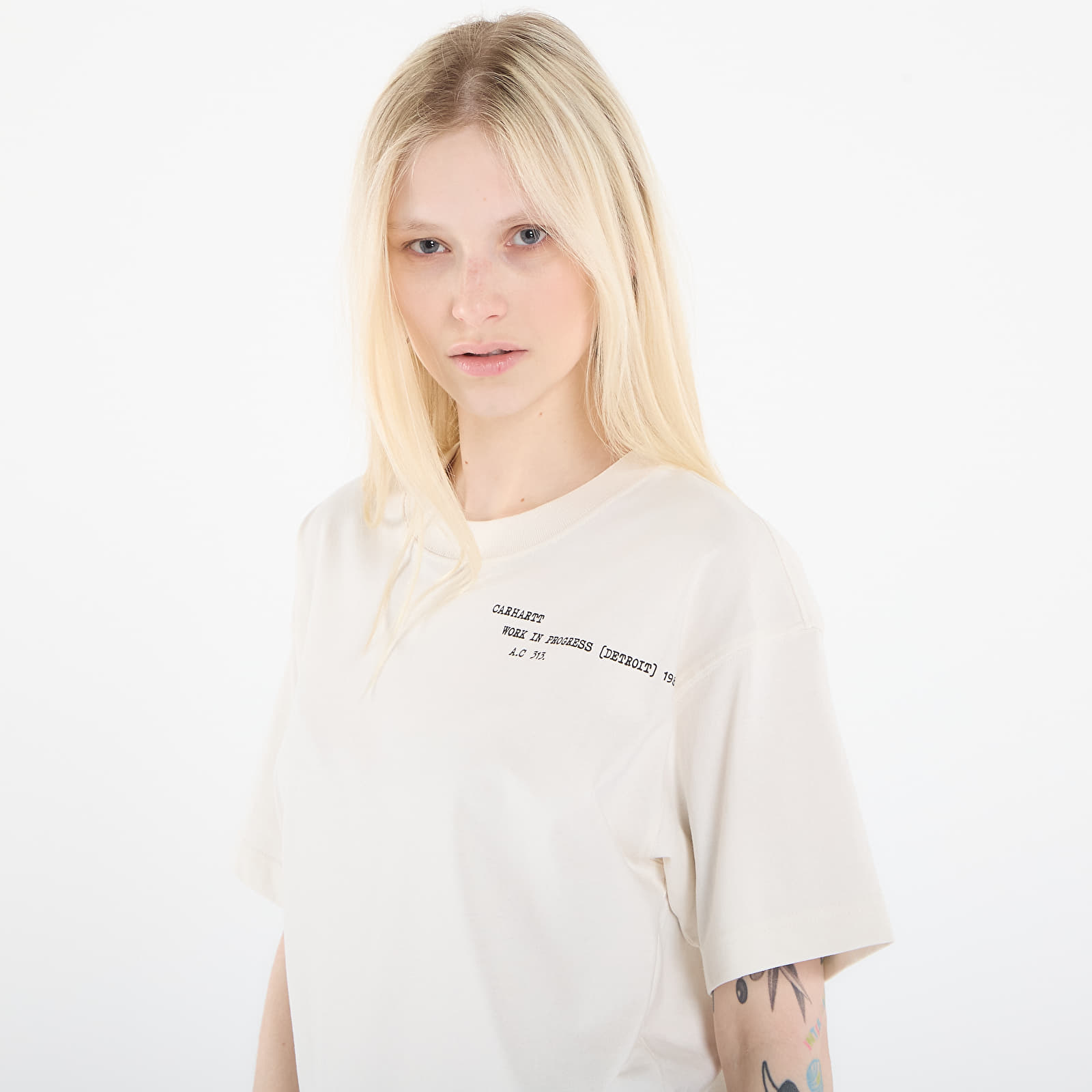 Moške majice  Carhartt WIP S/S Punched T-Shirt UNISEX Wax
