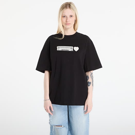 T-särk Carhartt WIP S/S Deconstructed Label T-Shirt UNISEX Black