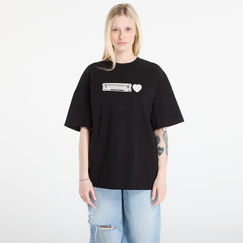 T-shirt Carhartt WIP S/S Deconstructed Label T-Shirt UNISEX Black
