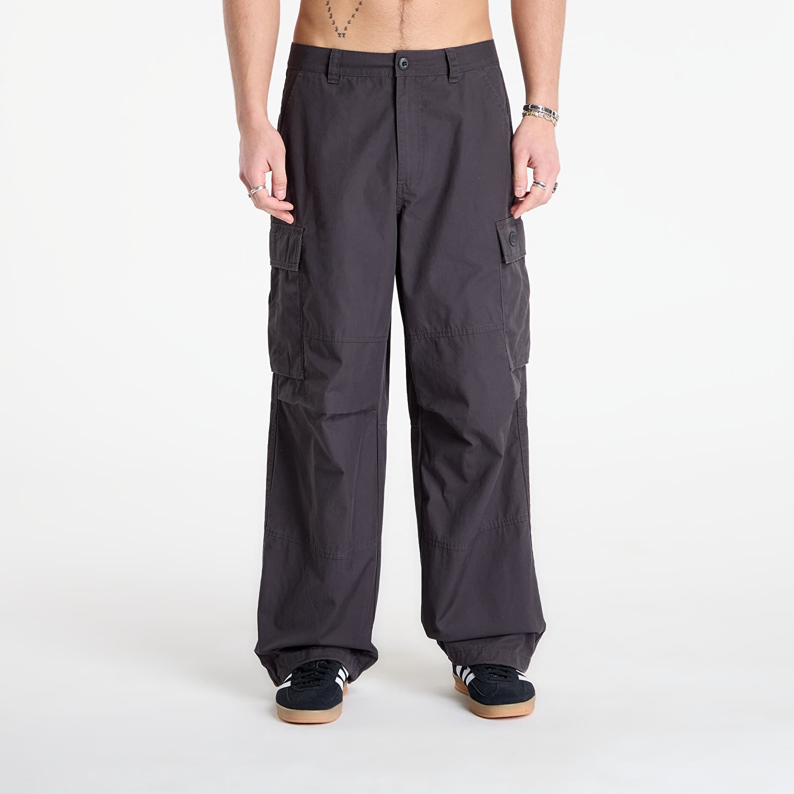 Muške hlače adidas Cargo Pants Carbon