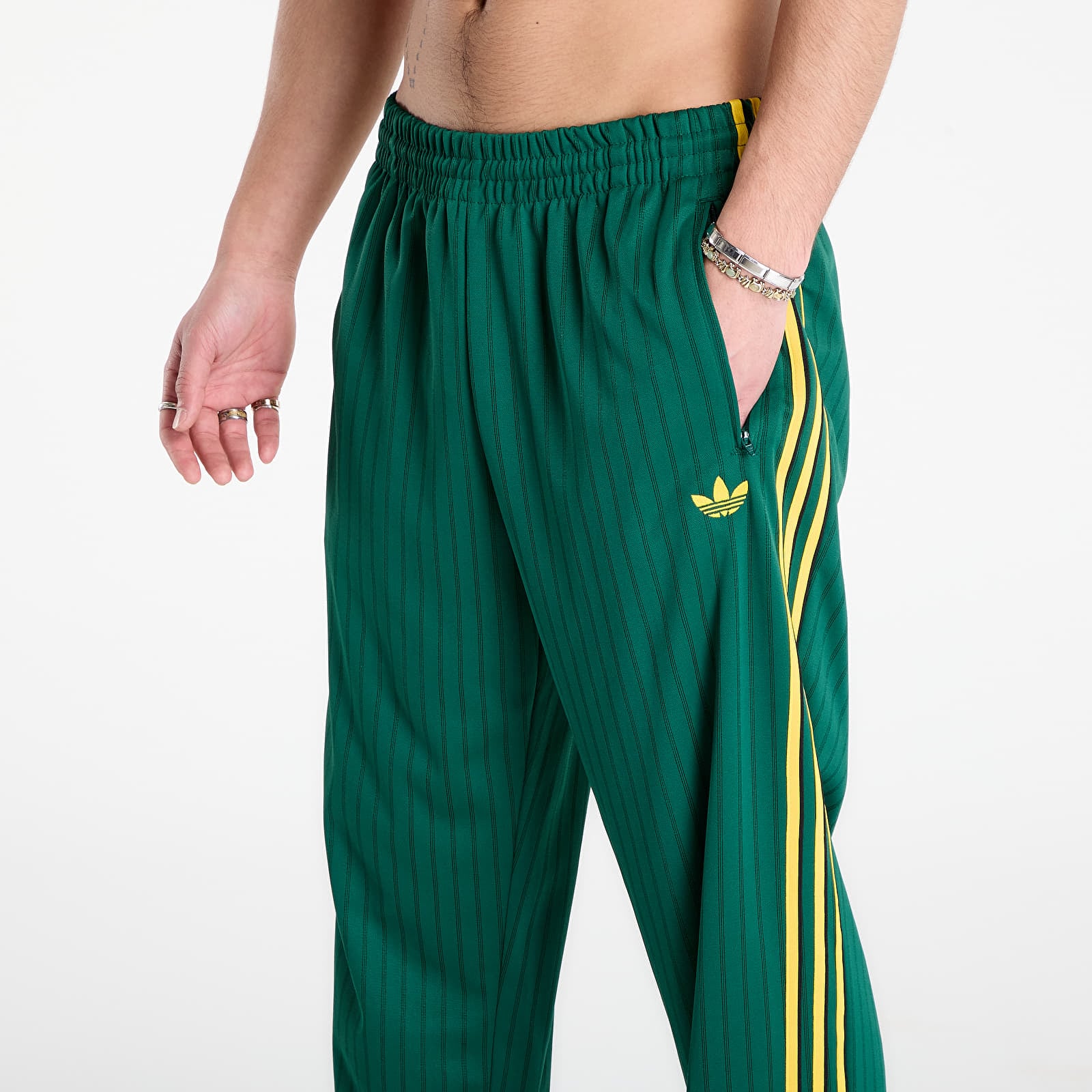 Herren-Sweatpants adidas Firebird Track Pants Collegiate Green